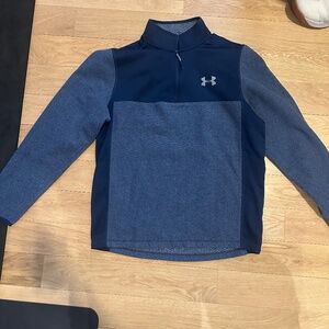 Under Amour ColdGear Infrared Quarter-Zip Fleece Pullover – Men Size Large